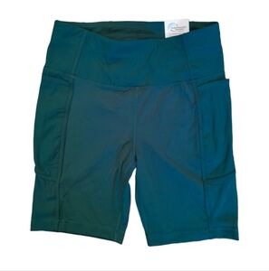 Mondetta Womens' Green Biker Shorts